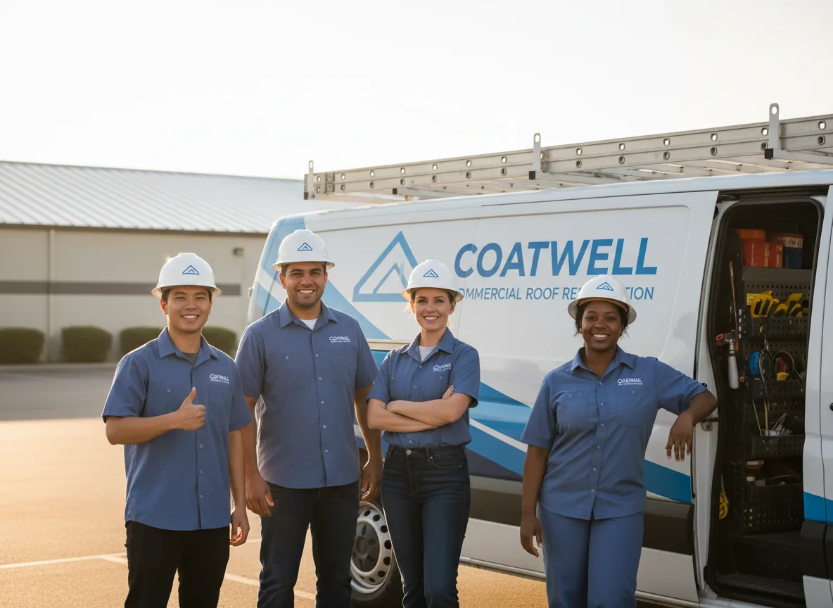 Commercial roof coating company in Stockdale, PA